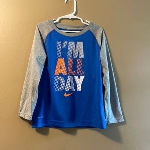 Nike boys shirt size 6
